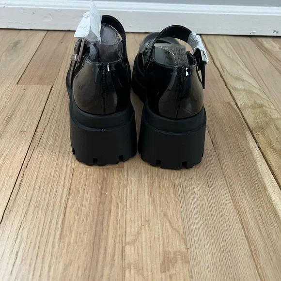 NWT Zara Women's Black Mary Jane Shoes - Picture 4 of 4